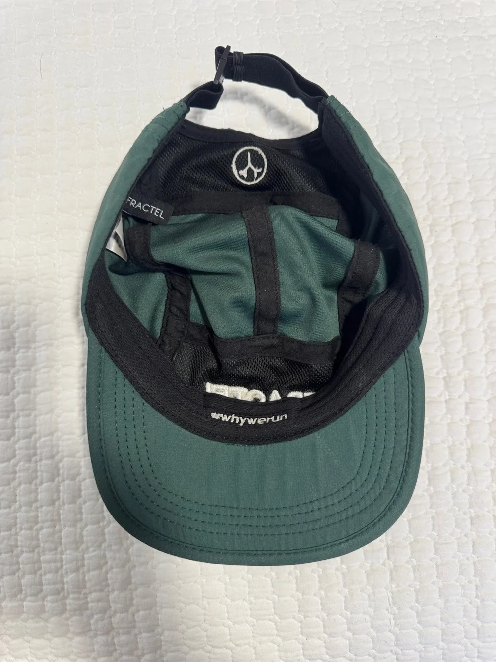 Fractel Dark Green Running Cap
